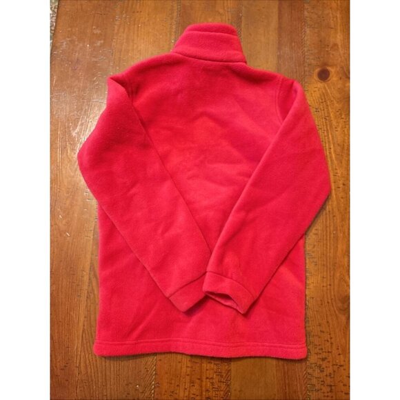 Columbia Girls Red Fleece Jacket Size Medium - Picture 4 of 5